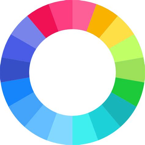 Color Wheel Icon At Collection Of Color Wheel Icon