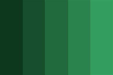 5 Green Color Palette