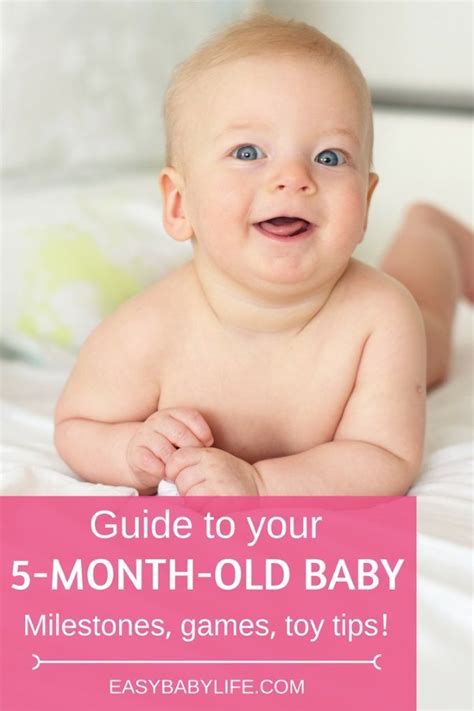 5 Month Old Baby Development Milestones Baby Activities For 5 Month