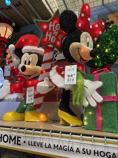 New Disney Christmas Decor Now at Lowe’s!