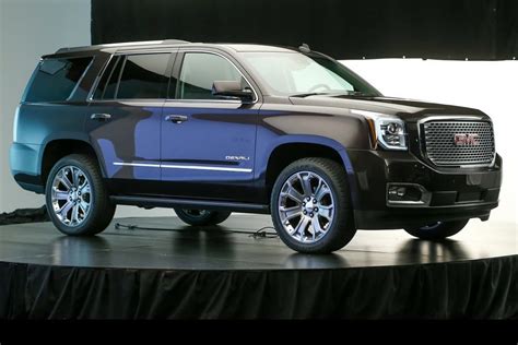 We Put Gms Big Three Suvs Side By Side Drawing Preliminary