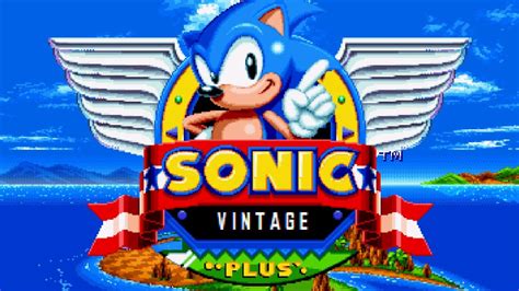 Sonic Mania Mod Sonic Vintage Youtube