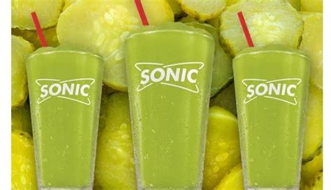 Pickle Juice Slush Debuts Monday At Sonic Kplx Fm