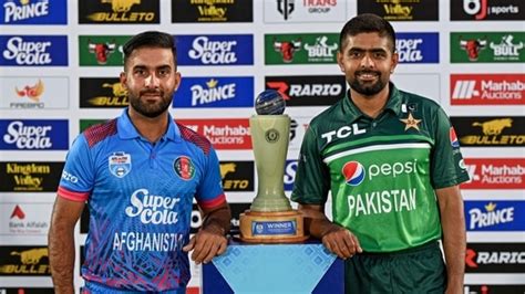 Afghanistan Vs Pakistan 1st Odi Live Streaming When And Where To Watch