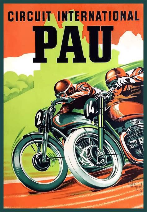 78 Poster Vintage Moto Affiche Img