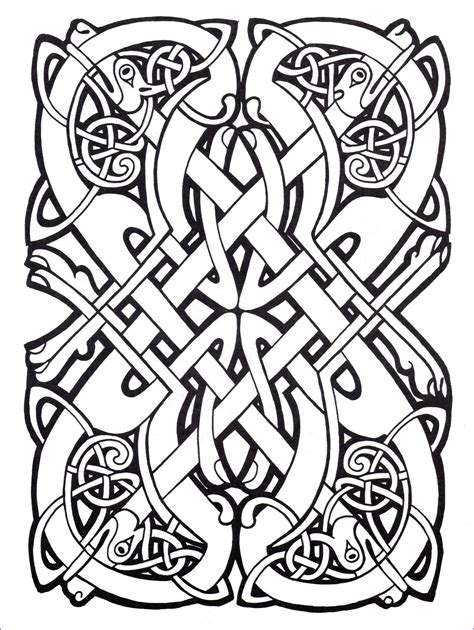 Celtic Coloring Pages Best Coloring Pages For Kids Celtic Knotwork