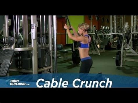 Cable Crunch Abs Core Exercise Bodybuilding Pumping Metals
