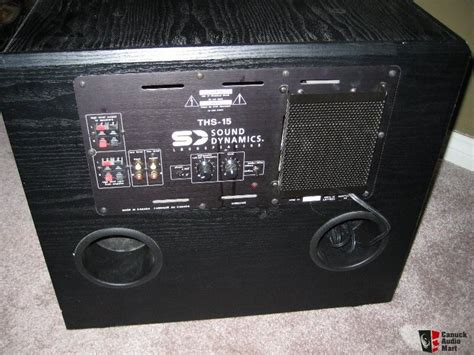 Sound Dynamics Ths 15 15 Powered Subwoofer Photo 96238 Canuck Audio