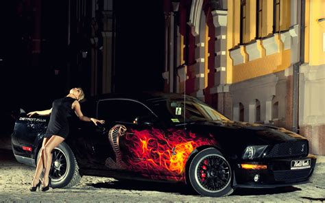 Hintergrundbilder Frau Modell Auto Fahrzeug High Heels Frauen Mit Autos Ford Mustang