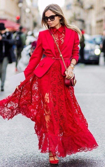 Street Styler Уличная мода Fashion Red Fashion Red Outfit