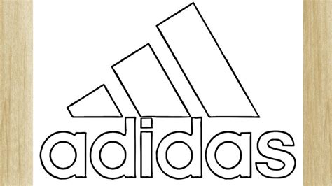 Adidas Outline Desenhos Swag Desenho Tutorial Corpo Vlrengbr