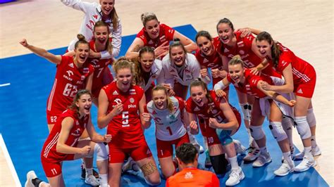Volleyball Polish Womens Team Beats China In Nations League