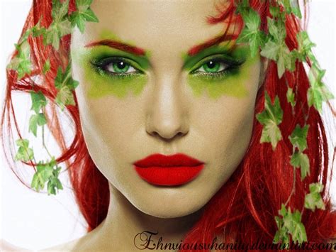 Poison Ivy Batman Movie Makeup