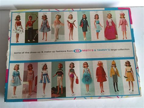 Rare Vintage Ideal Tammy Doll Dress Up Make Up Fashions Career Girl