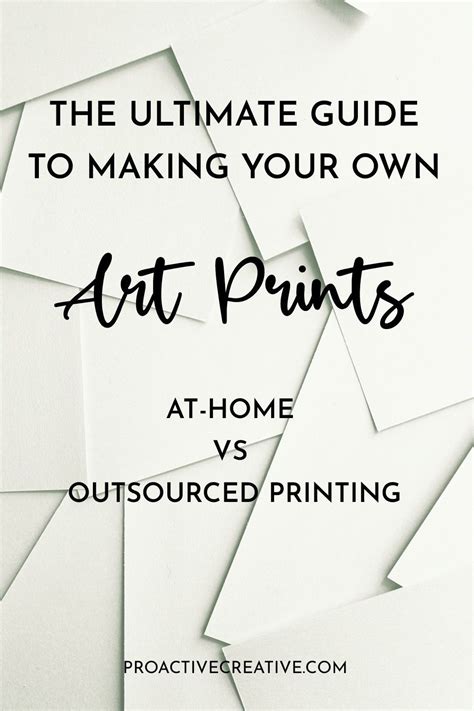 The Ultimate Guide To Making Your Own Art Prints At Home Vs