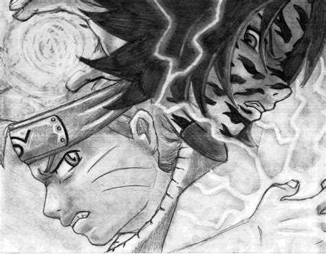 Imagenes De Naruto Y Sasuke Para Dibujar A Lapiz Imagesee