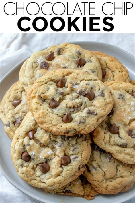 Chocolate Chip Cookies The Salty Marshmallow