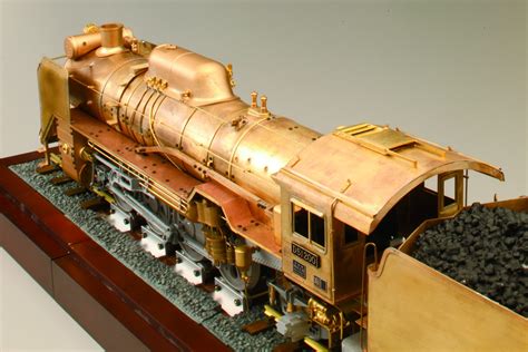 D51 200 Locomotive 124 Model Train Full Kit Modelspace