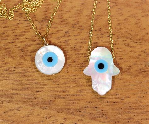Evil Eye Necklace Amulet Necklace Nazar Necklace Maloccio Pendant