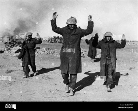 British Soldiers Surrender 1941 Stock Photo Alamy