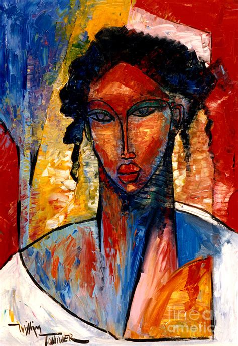 A Nubian Lady Painting By William Tolliver Fine Art America