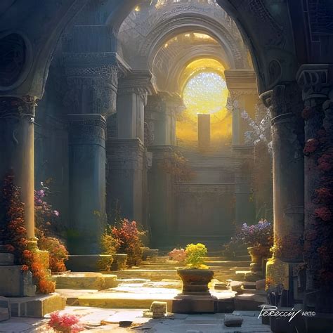 Artstation Magic Journeys Ancient Sanctuary 2