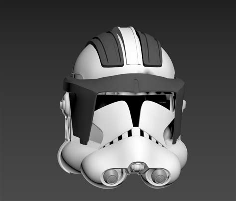 Heavy Clone Trooper Helmet Battlefront2 Bf2rots Phase 2 Star Etsy