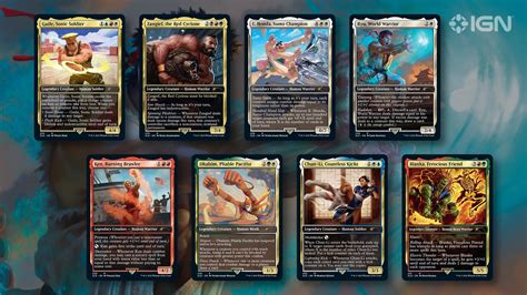 Galería Cartas De Street Fighter X Magic The Gathering Secret Lair