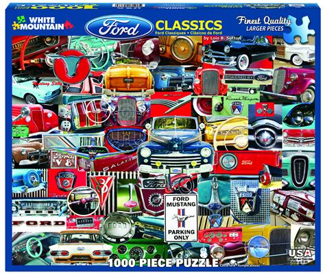 Ford Classics Jigsaw Puzzle