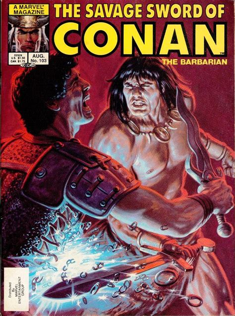 Savage Sword Of Conan 103 Conan The Barbarian Comic Conan The