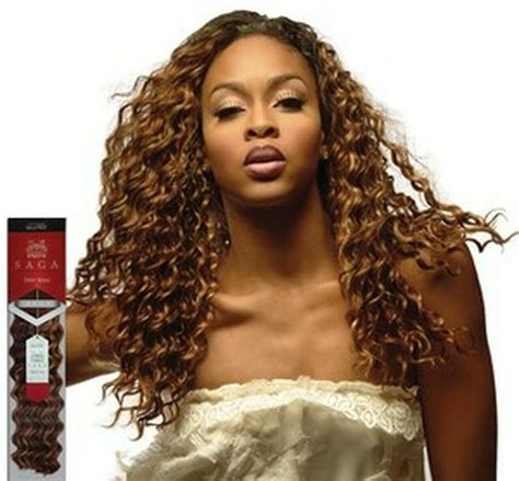 This is where beauty and elegance meet. 100% HUMAN HAIR WEAVE DEEP WAVE;CURLY;SAGA SILVER;REMY ...