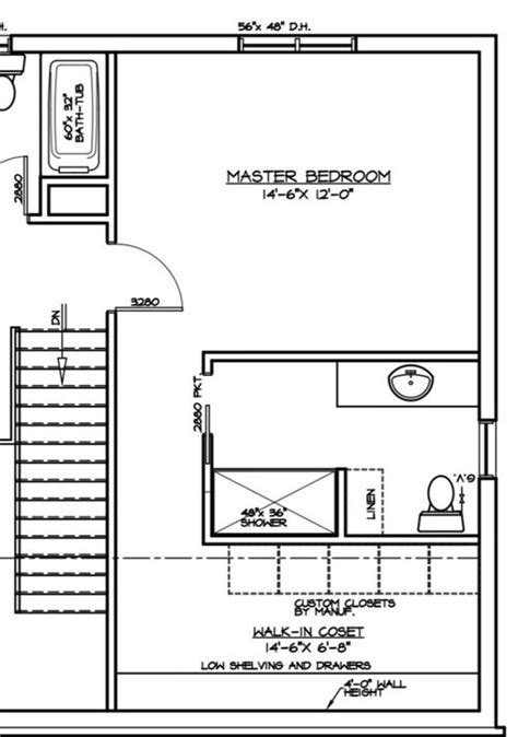 Master Bedroom Layout With Dimensions