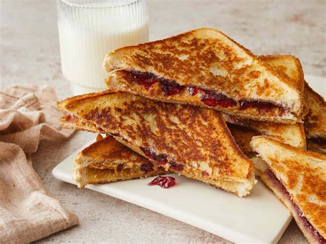 Grilled Peanut Butter And Jelly Sandwich Recipe