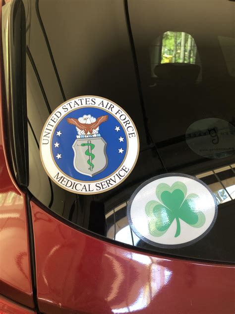 Dianes Review Of Air Force Medical Service Seal Sticker