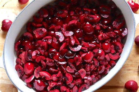 Homemade Cherry Preserves Recipe The Hungry Hutch