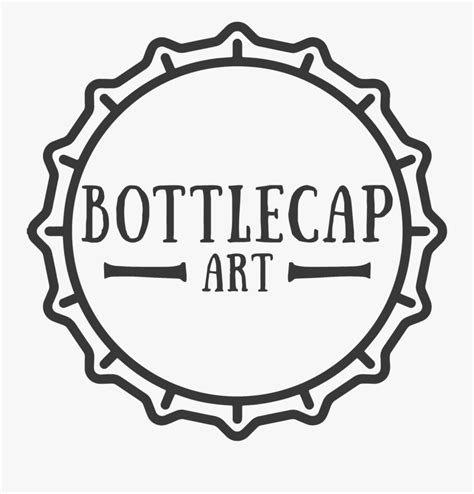 Bottlecapart Bottle Cap Beer Logo Free Transparent Clipart Clipartkey