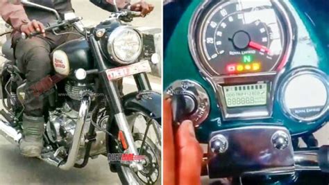 Read, to know more about the expected changes in new bs6 bike. 2021 Royal Enfield Classic 350 Instrument Cluster Detailed ...