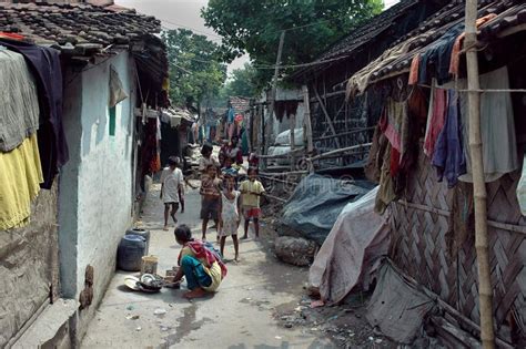 Calcutta India Slums