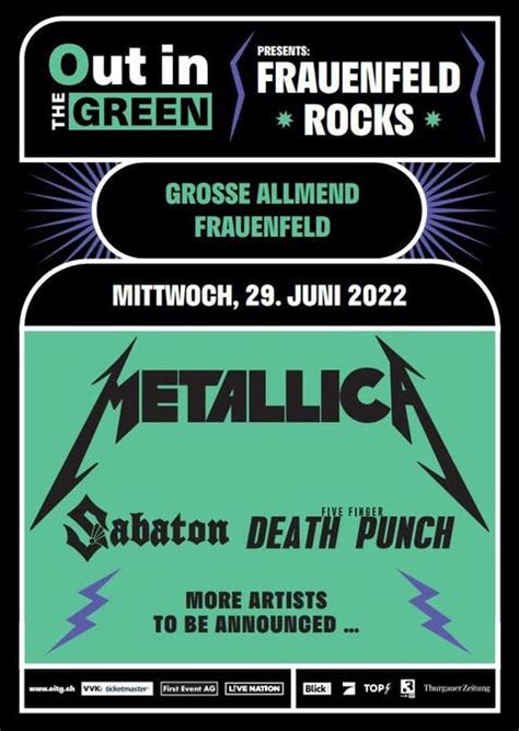 Metallica Tour 2022 - Infos & Tickets | festivalsunited.com