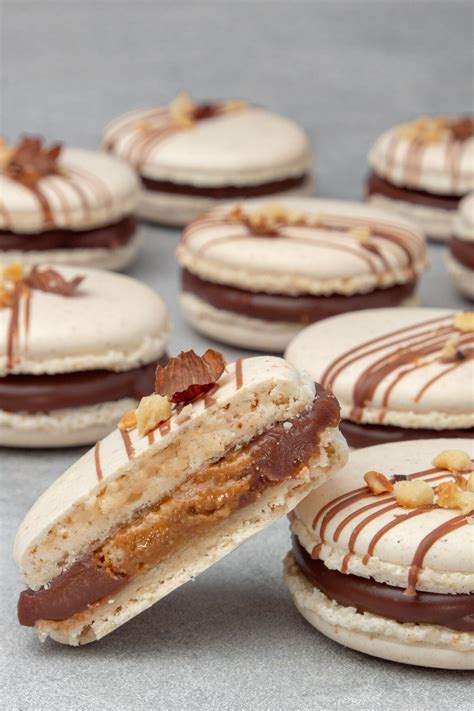 Chocolate Hazelnut Macaron Spatula Desserts