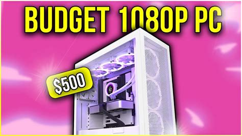 The 500 Budget Gaming Pc Build For 1440p Resolution In 2023 💸 Youtube