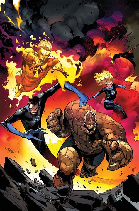 Fantastic Four 2018 008 Comic Book Artwork Marvel Artwork Marvel