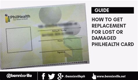 How To Get Replacement For Lost Or Damaged Philhealth Id Card Nebgekcom