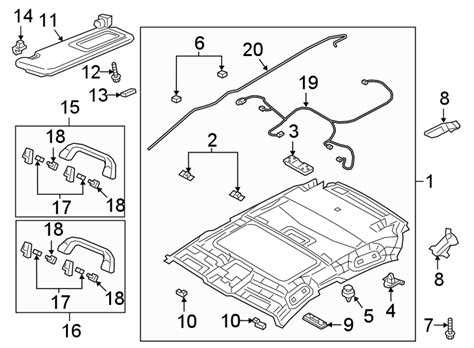 Fuse box diagram (location and assignment of electrical fuses) for mazda 3 (bl; Mazda 3 Sunroof Wiring Harness. HATCHBACK, W/SUNROOF. TRIM, INTERIOR - BCKS67100A | Walser Mazda ...