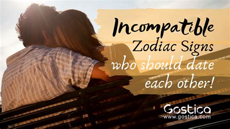This difference in their personalities is what creates sexual tension between these two signs. Incompatible Zodiac Signs Who Should Date Each Other • GOSTICA