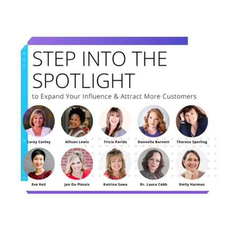 Step Into The Spotlight Lady Changemakers