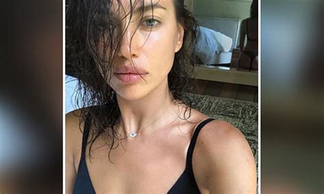 Irina Shayk Sizzles In A New Selfie Showing Off Her Backside In The