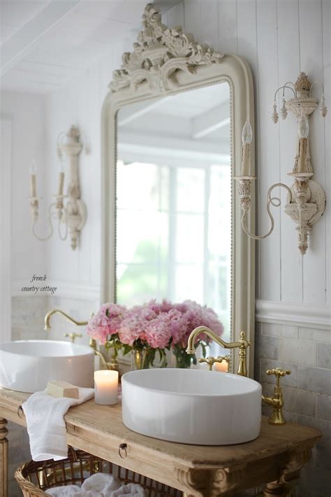 Elegant French Cottage Bathroom Renovation Peek And Why I Am In Love