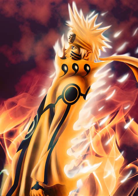 Narutos Bijuu Mode Update Daily Anime Art