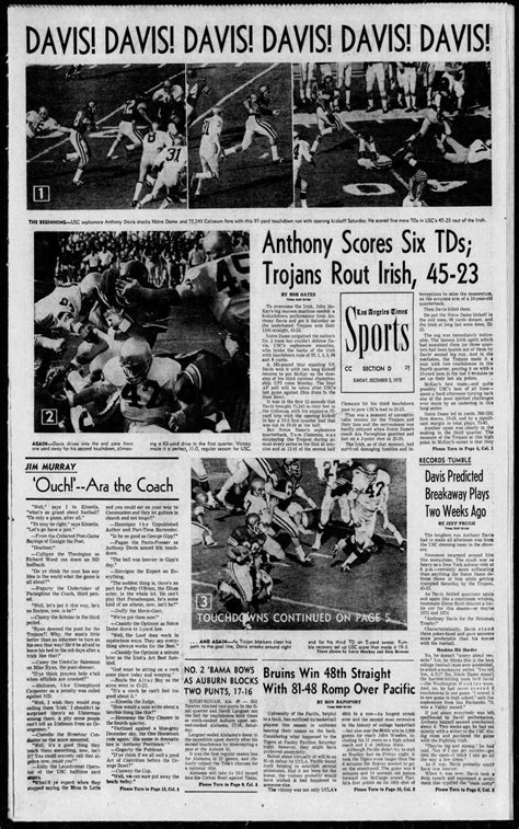 We Were The Greatest Team Ever Anthony Davis 1972 Usc Trojans Savor